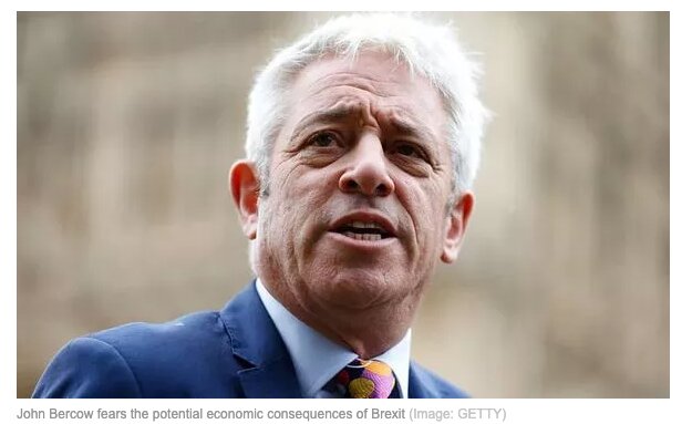 Daily Express - interview with John Bercow