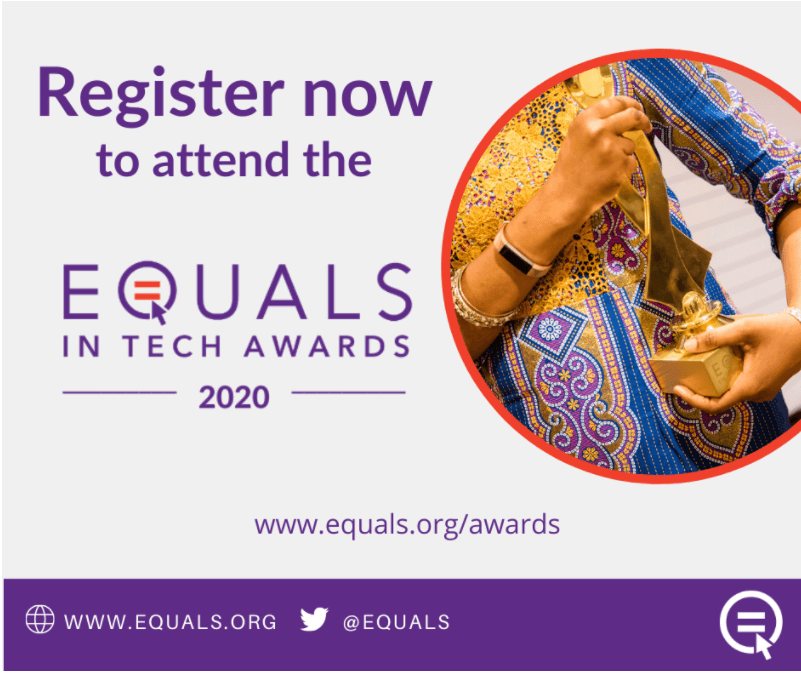 EQUALS in Tech Awards 2020
