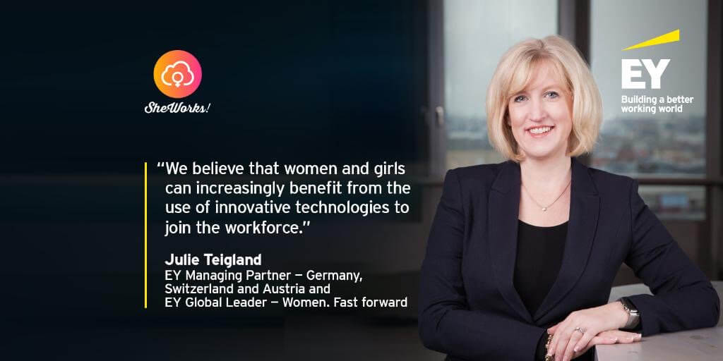 EY collaborates SheWorks! to create jobs for women