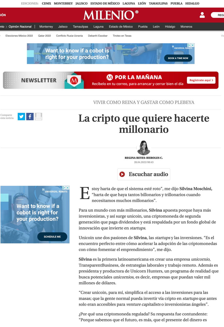 Milenio report