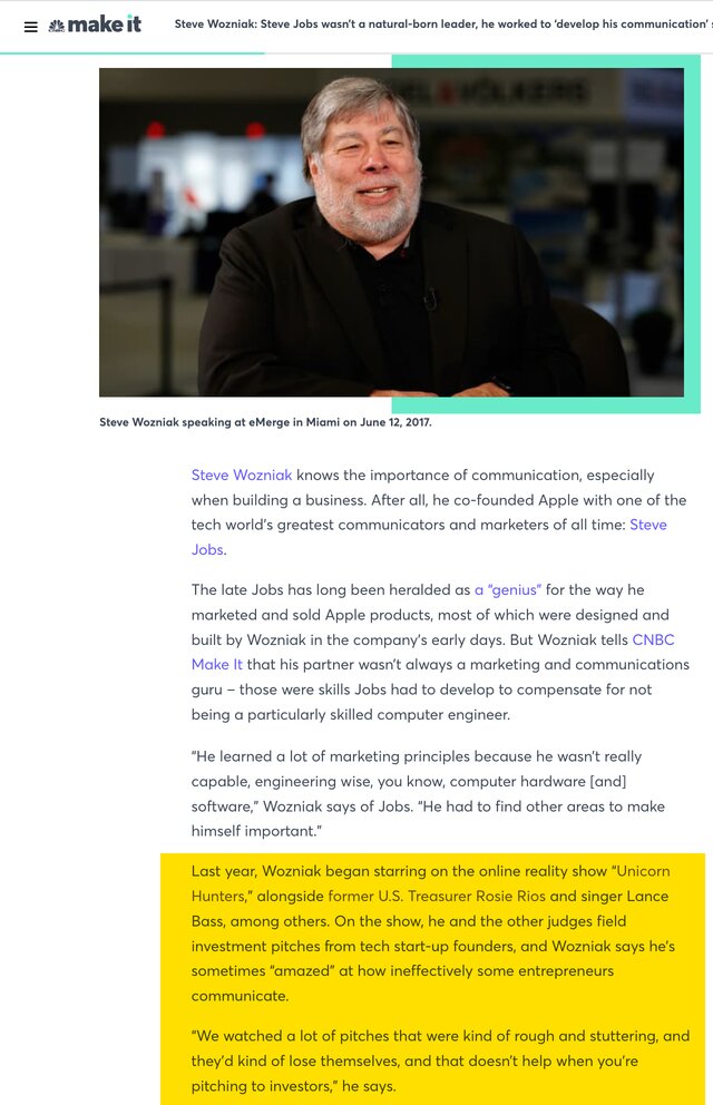 Steve Wozniak interview CNBC