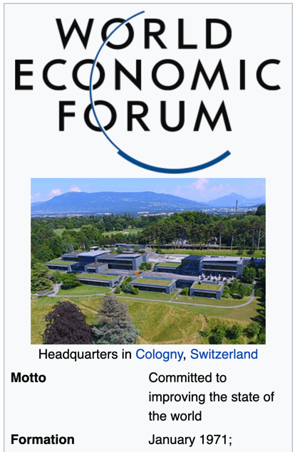TransparentBusiness co-founder speaking at World Economic Forum today