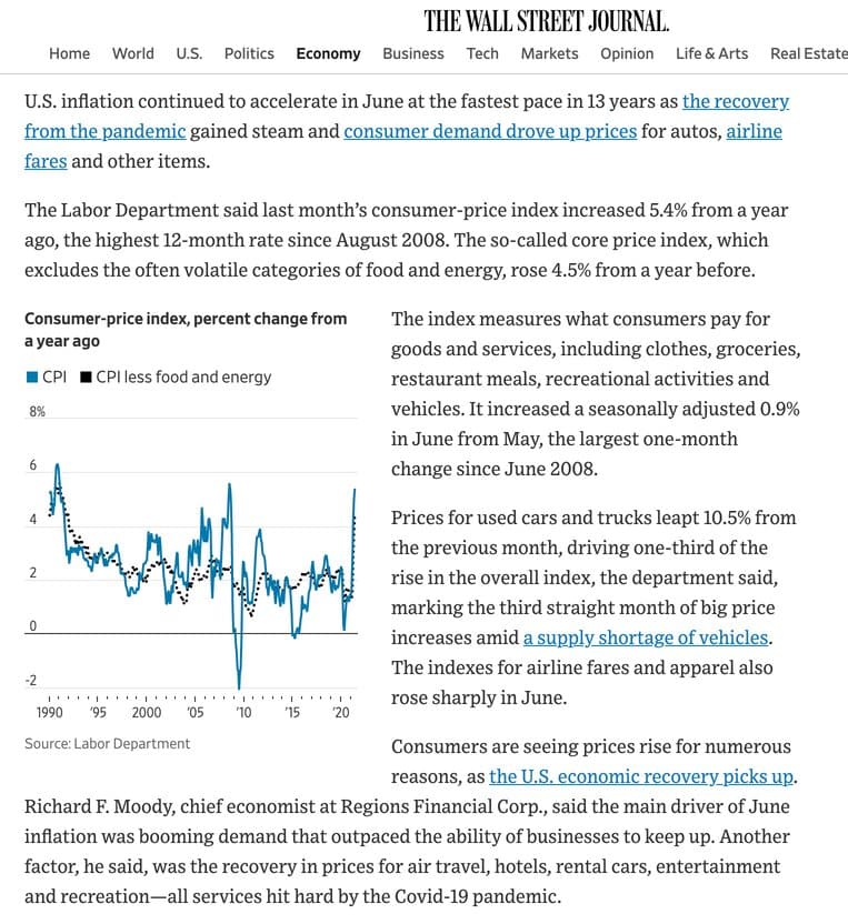 TransparentBusiness High-Yield Notes in WSJ
