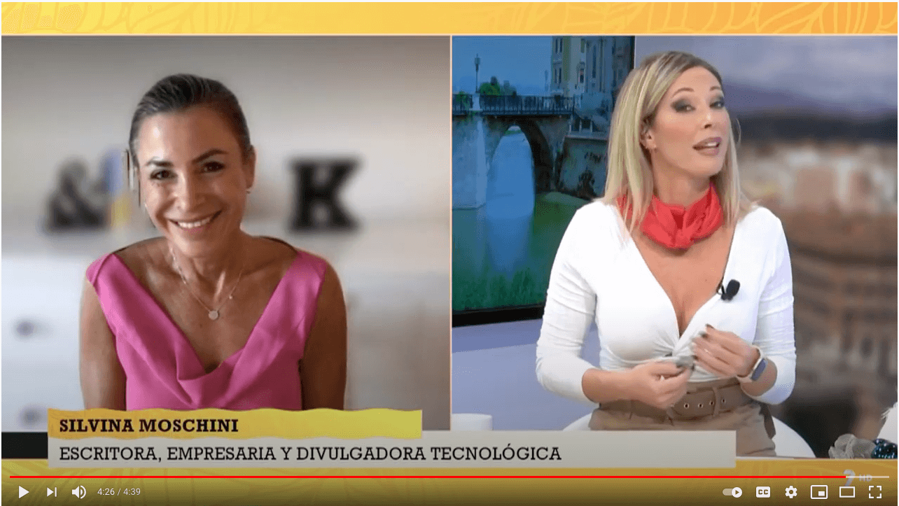 TV7 (Spain) interview with Silvina Moschini
