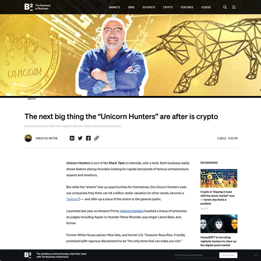 Unicoin in Business of Business